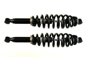 Monster Rear Shocks for John Deere AUC12198 Left & Right XUV Gator 590 Monotube Responsive Handling Quality Tested Gas-charged Anti-foam Anti-shear Adjustable