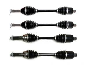 ATV Parts Connection - Precision Full CV Axle Set for Polaris 1333752 1333275 Front & Rear Quality Tested Heat-Treated 4140 Chromoly Steel Exact Fit ATVPC - Image 1