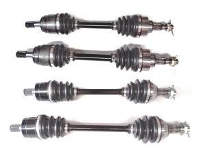 ATV Parts Connection - Precision Full CV Axle Set for Honda Rancher 420 IRS 4x4 2009-2014 Front & Rear Quality Tested Heat-Treated 4140 Chromoly Steel Exact Fit ATVPC - Image 1