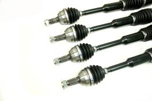 MONSTER AXLES - Monster XP Series Full CV Axle Set for Honda Pioneer 1000 & 1000-5 2016-2021 Front & Rear Telescoping Built Tough 4340 Chromoly Steel Direct Fit Factory Length with 4" of Travel - Image 3