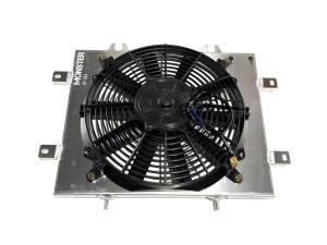 Monster Performance Radiator Fan for Polaris 2415279 Optimal Airflow Consistent Performance Long-Life Motor Quiet Operation Balanced Blades Corrosion Resistant