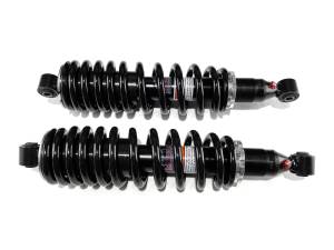 Monster Performance Front Shocks for Honda Pioneer 500 2017-2021 Left & Right Monotube Dual-Rate Responsive Handling Quality Tested Gas-charged Anti-foam Anti-shear Adjustable