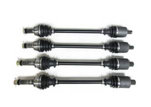 ATV Parts Connection - Precision Full CV Axle Set for Polaris 1332856 1333233 Front & Rear Quality Tested Heat-Treated 4140 Chromoly Steel Exact Fit ATVPC - Image 1