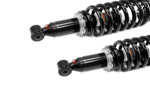 MONSTER AXLES - Monster Full Shock Set for John Deere AUC12197 AUC12198 Front & Rear XUV Gator 590 Monotube Responsive Handling Quality Tested Gas-charged Anti-foam Anti-shear Adjustable - Image 4