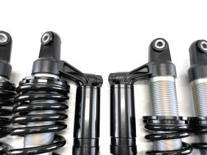 MONSTER AXLES - Monster Front Shocks for Honda 51400-HL4-AH1ZA 52500-HL4-AH1ZA 52400-HL4-AH1ZA Pioneer 1000 Monotube Responsive Handling Quality Tested Gas-charged Anti-foam Anti-shear Adjustable - Image 6