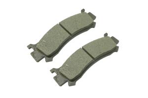 MONSTER AXLES - Monster Performance Front Left Brake Pads for Honda 06451-HL6-A01 06451-HL4-A01 Talon 1000 & Pioneer 1000 Quiet Braking Low-Dust All-Weather Quality Tested - Image 1