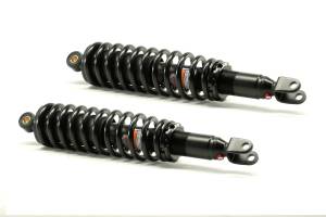 MONSTER AXLES - Monster Performance Full Shock Set for Honda Rincon 650 2003-2005 Front & Rear Monotube Responsive Handling Quality Tested Gas-charged Anti-foam Anti-shear Adjustable - Image 2