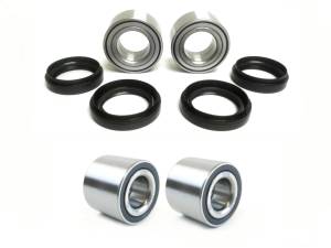 Precision Full Wheel Bearing Set for Kawasaki Brute Force 650i 2006-2013 Front & Rear Set of 4 Quality Tested Exact Fit Low Friction Corrosion Resistant ATVPC