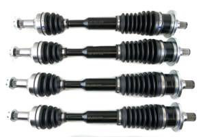 Monster XP Series Full CV Axle Set for Arctic Cat 1502-873 1502-874 1502-938 Front & Rear Telescoping Built Tough 4340 Chromoly Steel Direct Fit Factory Length with 4" of Travel
