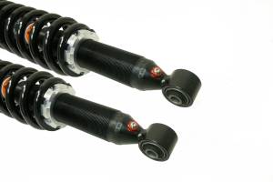 MONSTER AXLES - Monster Performance Front Shocks for Honda Pioneer 700 & 700-4 2023-2026 Left & Right Monotube Dual Rate Responsive Handling Quality Tested Gas-charged Anti-foam Anti-shear Adjustable - Image 2