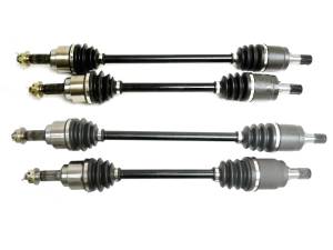 ATV Parts Connection - Precision Full CV Axle Set for Honda Big Red 700 2009-2013 4x4 Front & Rear Quality Tested Heat-Treated 4140 Chromoly Steel Exact Fit ATVPC - Image 1