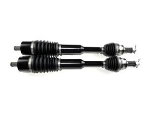 Monster XP Series Front CV Axles for Polaris 1334202 Left & Right Scrambler & Sportsman 1000 S 55" Telescoping Built Tough 4340 Chromoly Steel Direct Fit Factory Length with 4" of Travel