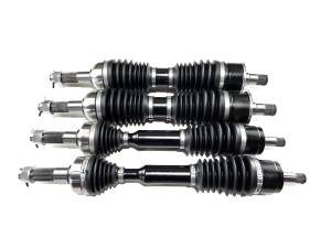 Monster XP Series Full CV Axle Set for CFMOTO CFORCE 800 1000 2018-2023 Front & Rear Telescoping Built Tough 4340 Chromoly Steel Direct Fit Factory Length with 4" of Travel