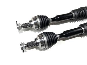 MONSTER AXLES - Monster XP Series Rear CV Axles for Honda 42250-HR6-A62 Left & Right Telescoping Built Tough 4340 Chromoly Factory Length with 4" of Travel - Image 4