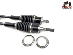 MONSTER AXLES - Monster XP Series Full CV Axle Set for Can-Am Maverick XC XXC 1000 2016-2018 Front & Rear Telescoping Built Tough 4340 Chromoly Steel Direct Fit Factory Length with 4" of Travel - Image 3