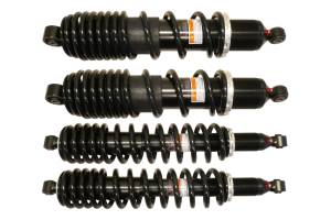 Monster Performance Full Shock Set for Yamaha Wolverine X4 2018-2020 Left & Right Wolverine X4 Monotube Responsive Handling Quality Tested Gas-charged Adjustable