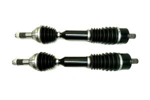 Monster XP Series Rear CV Axles for Can-Am 705502541 Left & Right Telescoping Built Tough 4340 Chromoly Steel Direct Fit Factory Length with 4" of Travel