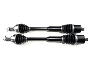 Monster XP Series Front CV Axles for Polaris 1334389 Left & Right RZR PRO XP XP4 Telescoping Built Tough 4340 Chromoly Steel Direct Fit Factory Length with 4" of Travel