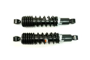Monster Performance Rear Shocks for Suzuki King Quad 700 & 750 2005-2018 Left & Right Monotube Responsive Handling Optimal Damping Quality Tested Gas-charged Anti-foam Anti-shear Adjustable