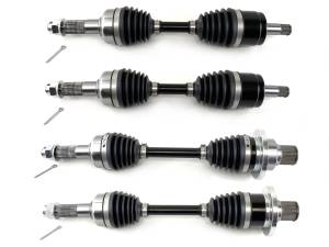Precision Full CV Axle Set for for CFMOTO CFORCE 400S 500S 2019-2022 Front & Rear Quality Tested Heat-Treated 4140 Chromoly Steel Exact Fit ATVPC