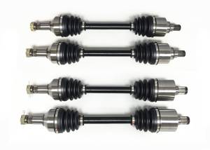 Precision Full CV Axle Set for Arctic Cat 2502-348 2502-349 Wildcat Trail 700 2014-2020 Front & Rear Quality Tested Heat-Treated 4140 Chromoly Steel Exact Fit ATVPC