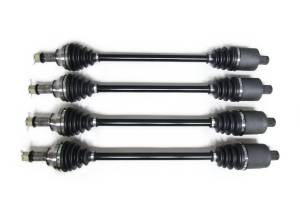 Precision Full CV Axle Set for Polaris 1333942 1333944 Front & Rear Quality Tested Heat-Treated 4140 Chromoly Steel Exact Fit ATVPC