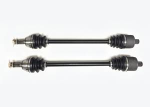 Precision Rear CV Axles for Polaris 1333124 Left & Right Quality Tested Heat-Treated 4140 Chromoly Steel Exact Fit ATVPC