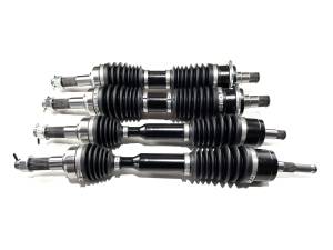 Monster XP Series Full CV Axle Set for CFMOTO ZFORCE 500 Trail & 800 Trail 2018-2022 Front & Rear Telescoping Built Tough 4340 Chromoly Steel Direct Fit Factory Length with 4" of Travel