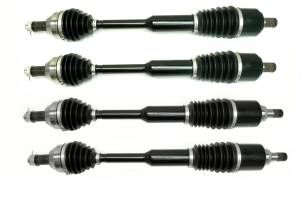 Monster XP Series Full CV Axle Set for for Honda Talon 1000X & 1000X-4 2022 Front & Rear Telescoping Built Tough 4340 Chromoly Steel Direct Fit Factory Length with 4" of Travel