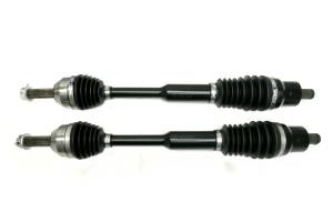 Monster XP Series Front CV Axles for Polaris 1333238 Left & Right Ranger 500 570 ETX EV Telescoping Built Tough 4340 Chromoly Steel Direct Fit fits stock length up to a 4" lif