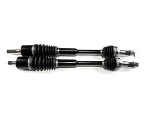 Monster XP Series Front CV Axles for Can-Am 705402749 705402750 Left & Right Telescoping Built Tough 4340 Chromoly Steel Direct Fit Factory Length with 4" of Travel