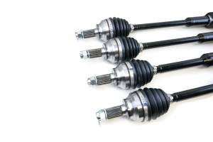 MONSTER AXLES - Monster Full CV Axle Set with High Lifter 3" Lift Kit for Polaris 1334491 1333944 Front & Rear Telescoping 4340 Chromoly Dominate Trails - Image 5