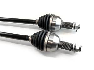 MONSTER AXLES - Monster XP Series Front CV Axles for Can-Am Maverick R 705402490 Left & Right Telescoping Built Tough 4340 Chromoly Steel Direct Fit Factory Length with 4" of Travel - Image 6