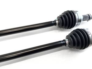 MONSTER AXLES - Monster XP Series Front CV Axles for Can-Am Maverick R 705402490 Left & Right Telescoping Built Tough 4340 Chromoly Steel Direct Fit Factory Length with 4" of Travel - Image 8