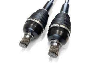 MONSTER AXLES - Monster XP Series Rear CV Axles for Can-Am 705502907 Maverick R 2024-2025 Left & Right Telescoping Built Tough 4340 Chromoly Steel Direct Fit Factory Length with 4" of Travel - Image 4