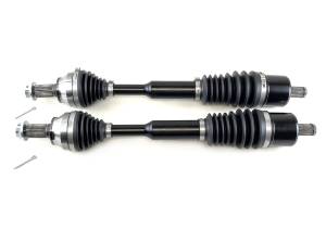 Monster XP Series Front CV Axles for Polaris 1333802 Left & Right Sportsman & Scrambler 850 1000 48" Telescoping Built Tough 4340 Chromoly Steel Direct Fit Factory Length with 4" of Travel