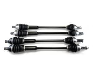 Monster XP Series Full CV Axle Set for Can-Am 705402490 705502907 Maverick R 2024-2025 Telescoping Built Tough 4340 Chromoly Steel Direct Fit Factory Length with 4" of Travel