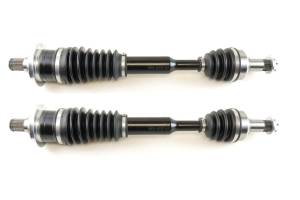 Monster XP Series Rear CV Axles for Arctic Cat 1502-938 Left & Right Telescoping Built Tough 4340 Chromoly Steel Direct Fit Factory Length with 4" of Travel