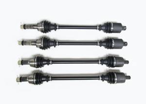 Precision Full CV Axle Set for Polaris 1332637 1332947 Front & Rear Quality Tested Heat-Treated 4140 Chromoly Steel Exact Fit ATVPC