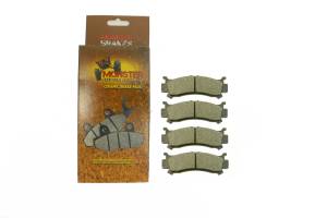 MONSTER AXLES - Monster Performance Front Brake Pad Set for Honda Talon 1000 & Pioneer 1000 Left & Right Quiet Braking Low-Dust All-Weather Quality Tested - Image 3