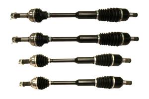 Monster XP Series Full CV Axle Set for Yamaha Wolverine RMAX2 RMAX4 1000 2021-2026 Telescoping Built Tough 4340 Chromoly Steel Direct Fit Factory Length with 4" of Travel
