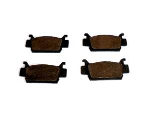 Monster Performance Front Brake Pad Set for Honda 06451-HP0-A01 Left & Right Foreman 500 Rubicon 500 Rincon 680 Quiet Braking Low-Dust All-Weather Quality Tested