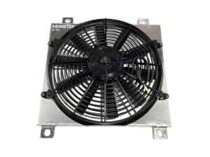 Monster Performance Radiator Fan for Kawasaki 59502-0610 Optimal Airflow Consistent Performance Long-Life Motor Quiet Operation Balanced Blades Corrosion Resistant