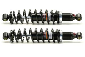 MONSTER AXLES - Monster Performance Front Shocks for Yamaha Grizzly 660 2002-2008 Left & Right Monotube Linear Rate Responsive Handling Quality Tested Gas-charged Anti-foam Anti-shear Adjustable - Image 2