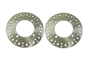 Performance Brake Rotors for Yamaha 1XD-F582T-00-00 Front or Rear Optimal Braking Quality Tested Quiet Operation Precision Balanced Corrosion Resistant Set of 2 ATVPC
