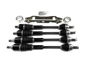 Monster Full CV Axle Set with High Lifter 2.5" Lift Kit for Honda Talon 1000R 2019-2021 Front & Rear Telescoping 4340 Chromoly Dominate Trails
