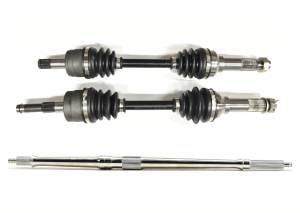 Precision Full CV Axle Set for Yamaha Kodiak 450 2003-2004 YFM450 Front & Rear Quality Tested Heat-Treated 4140 Chromoly Steel Exact Fit ATVPC