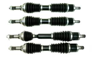 Monster XP Series Full CV Axle Set for Can-Am 705401428 705401429 705501897 705501898 Telescoping Built Tough 4340 Chromoly Steel Direct Fit Factory Length with 4" of Travel