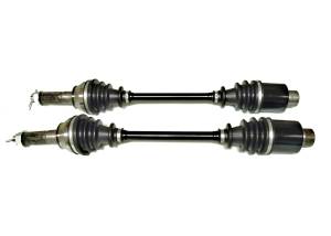 Precision Middle CV Axles for Polaris 1332952 1332720 Left & Right Quality Tested Heat-Treated 4140 Chromoly Steel Exact Fit ATVPC