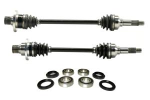 ATV Parts Connection - Precision Rear CV Axles & Brgs for Yamaha Rhino 700 2008-2013 Left & Right Quality Tested Heat-Treated 4140 Chromoly Steel Exact Fit ATVPC - Image 1